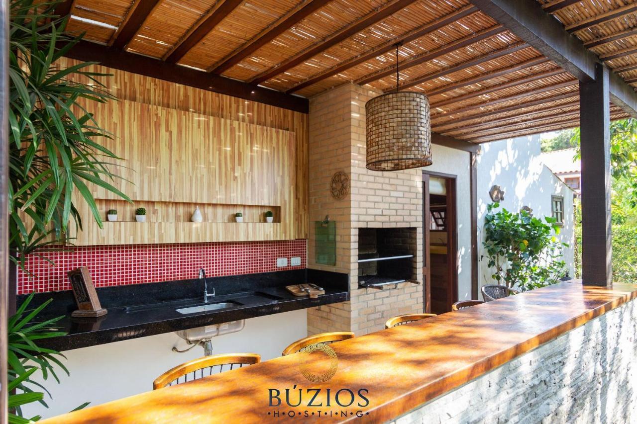 Bz03 Linda Casa 4 Suites E Area Gourmet Privativa Búzios Eksteriør bilde