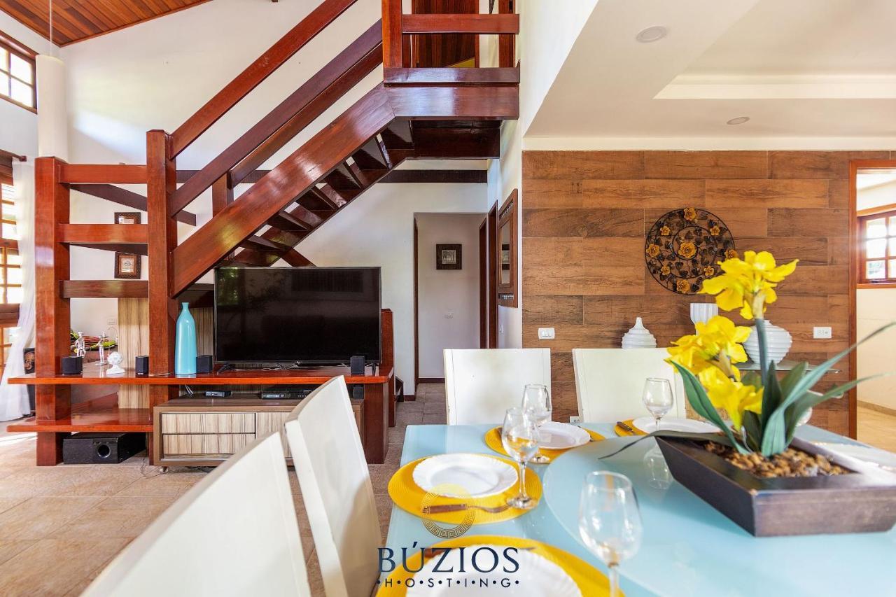 Bz03 Linda Casa 4 Suites E Area Gourmet Privativa Búzios Eksteriør bilde