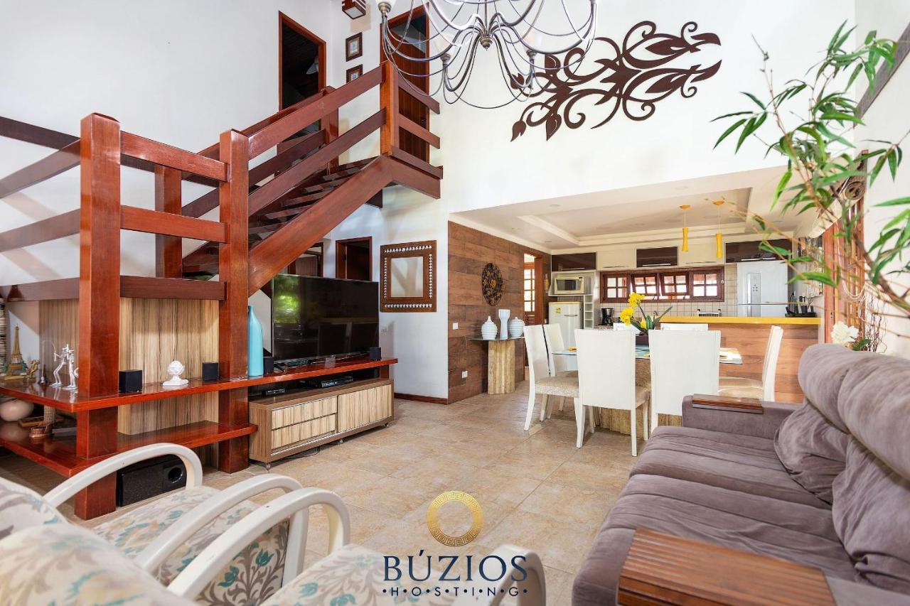 Bz03 Linda Casa 4 Suites E Area Gourmet Privativa Búzios Eksteriør bilde