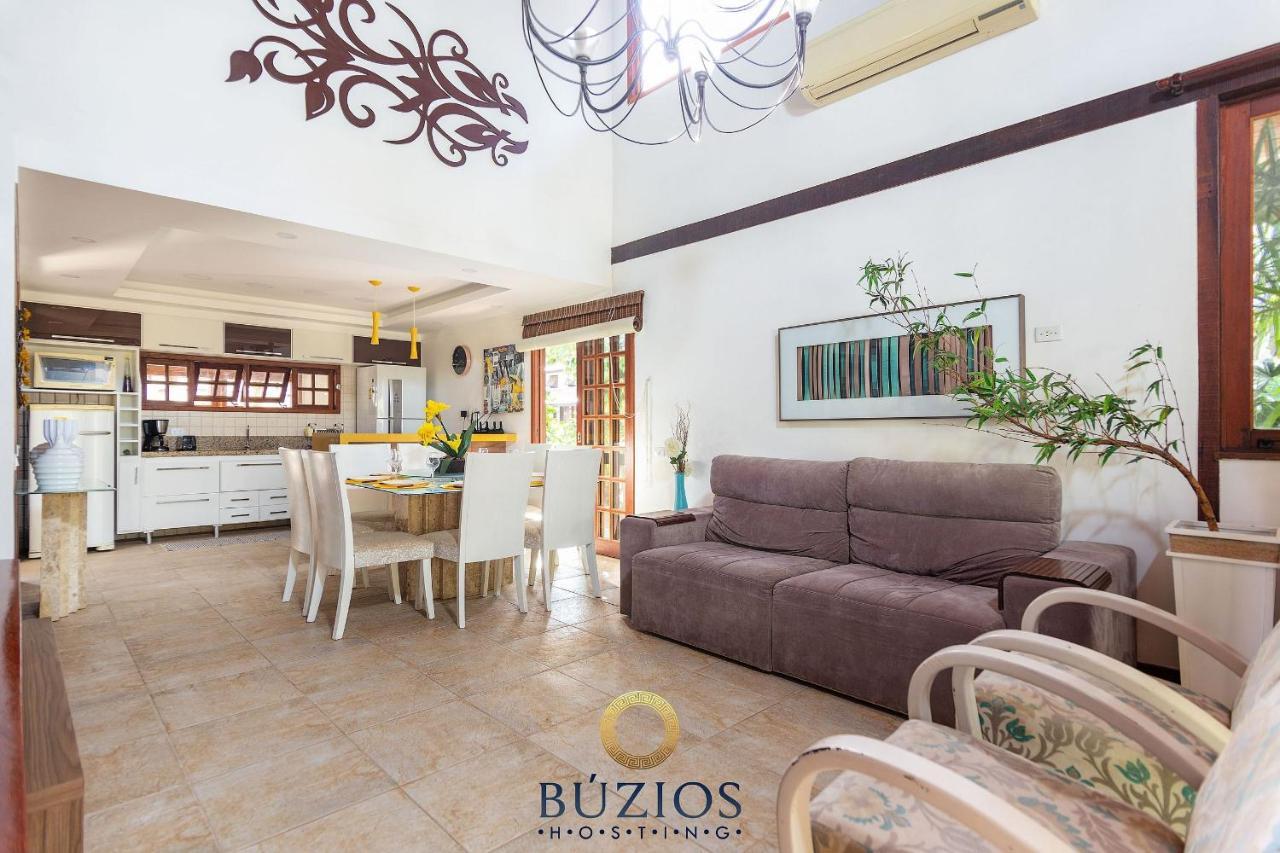 Bz03 Linda Casa 4 Suites E Area Gourmet Privativa Búzios Eksteriør bilde